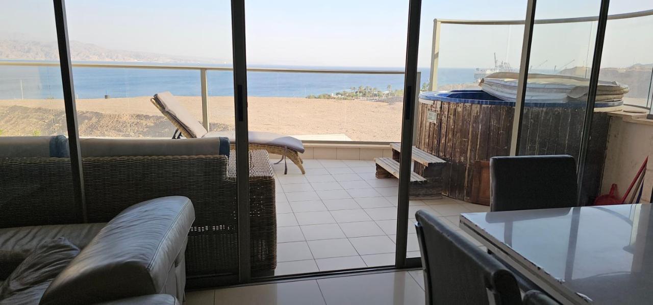Top-Luxury Exclusive Аpt With Jacuzzi In Front Of The Sea Eilat Dış mekan fotoğraf