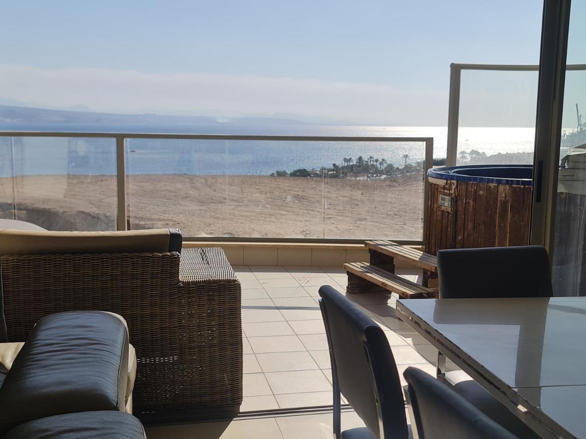 Top-Luxury Exclusive Аpt With Jacuzzi In Front Of The Sea Eilat Dış mekan fotoğraf