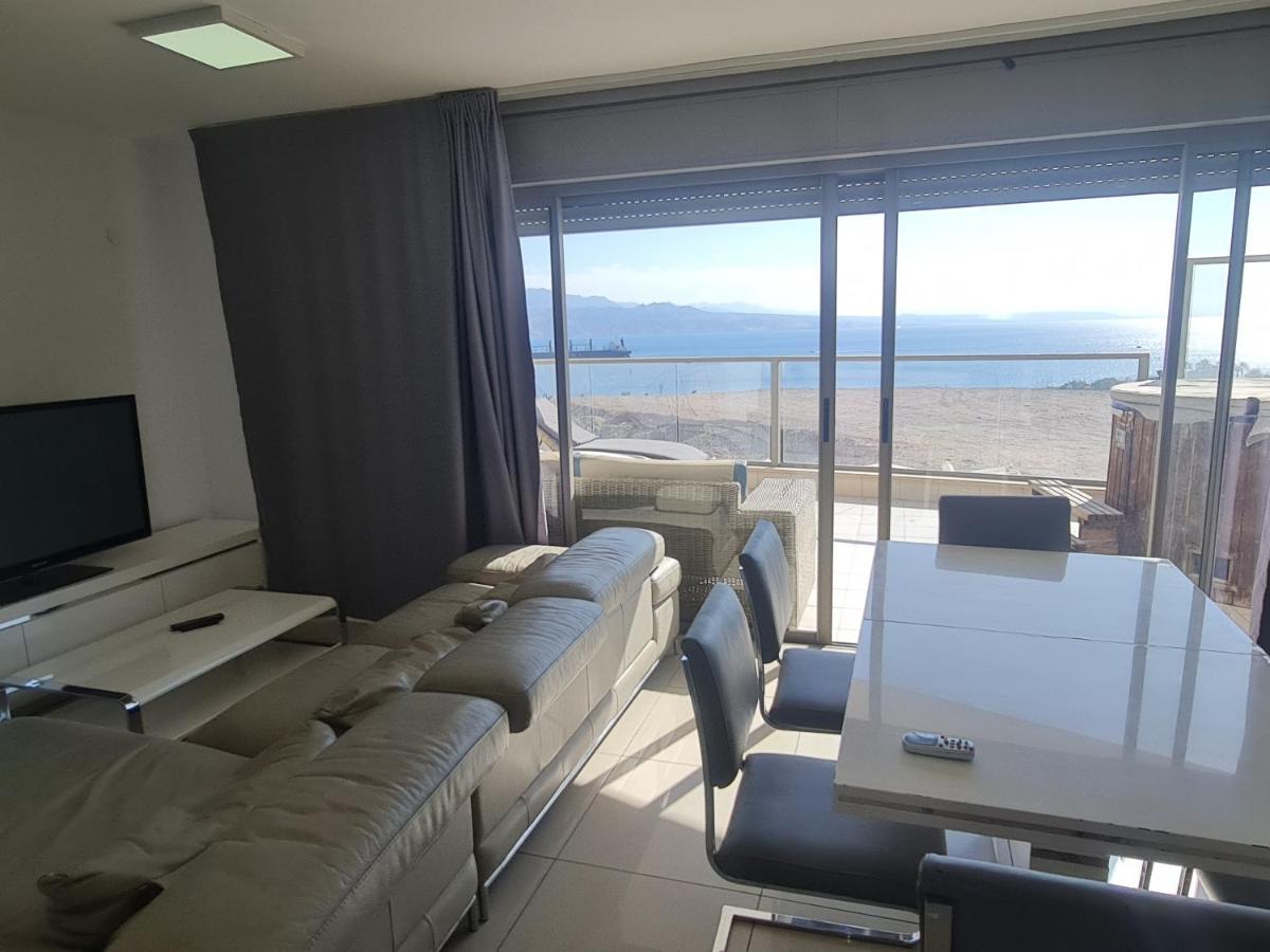 Top-Luxury Exclusive Аpt With Jacuzzi In Front Of The Sea Eilat Dış mekan fotoğraf